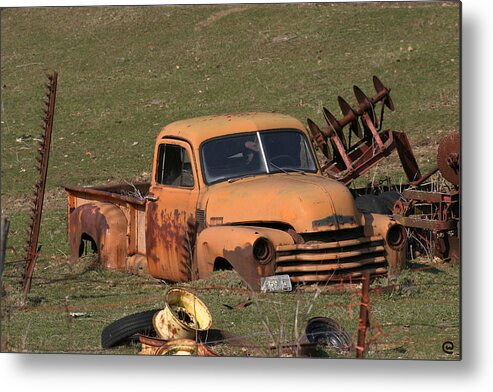 Americana Metal Print featuring the photograph Laid to rest by Bjorn Sjogren