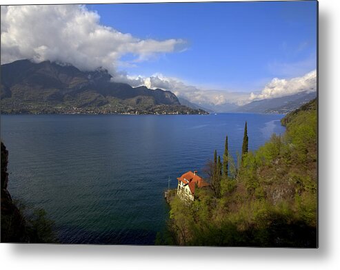 Lake Metal Print featuring the photograph Lake Como by Al Hurley