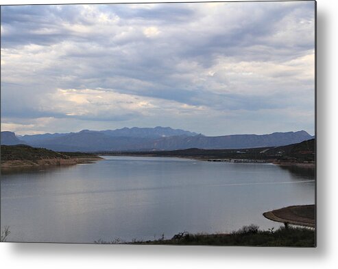 Landscape Metal Print featuring the photograph Lake Roosevelt 2 by Matalyn Gardner