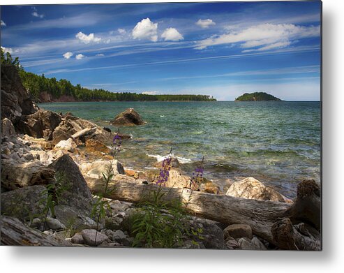  Metal Print featuring the photograph Lake Superior by Dan Hefle