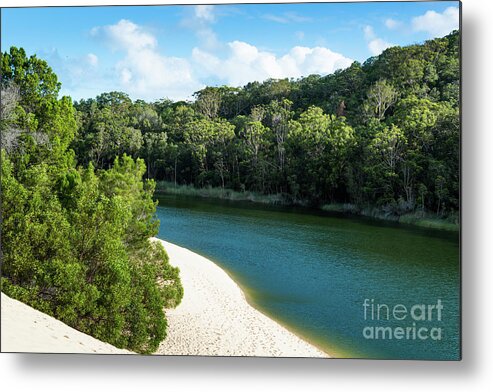 2017 Metal Print featuring the photograph Lake Wabby by Andrew Michael