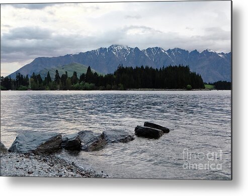  Queenstown Metal Print featuring the photograph Lake Wanaka,Queenstown, New Zealand by Yurix Sardinelly