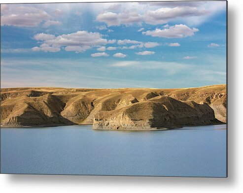 Lake Metal Print featuring the photograph Lakeside Bluffs by Todd Klassy