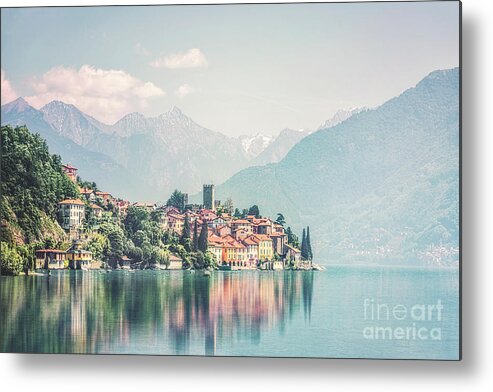 Kremsdorf Metal Print featuring the photograph Lakeside Harmony by Evelina Kremsdorf