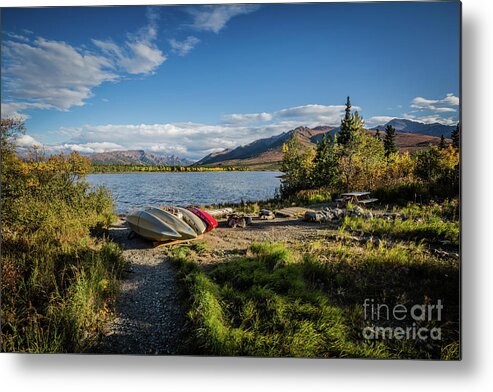 Otto Lake Metal Print featuring the photograph Late Afternoon by Eva Lechner