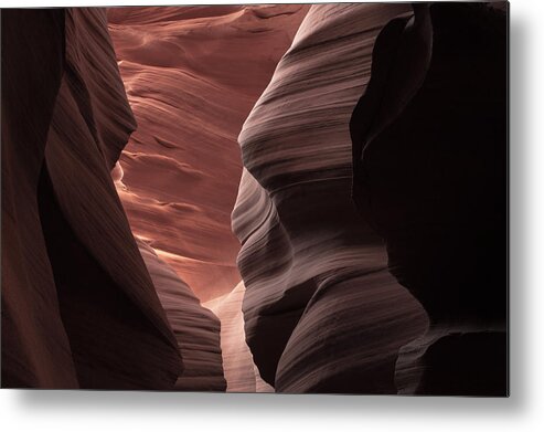 America Metal Print featuring the photograph Layers of Simplicity - Antelope Canyon by Gregory Ballos