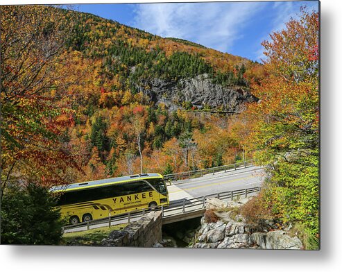 Tourism Metal Print featuring the photograph Leaf Peepers by Kevin Craft