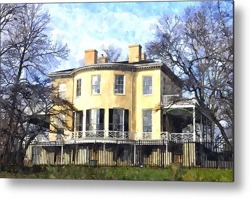 Lemon Hill Mansion Metal Print featuring the photograph Lemon Hill Mansion by Andrew Dinh