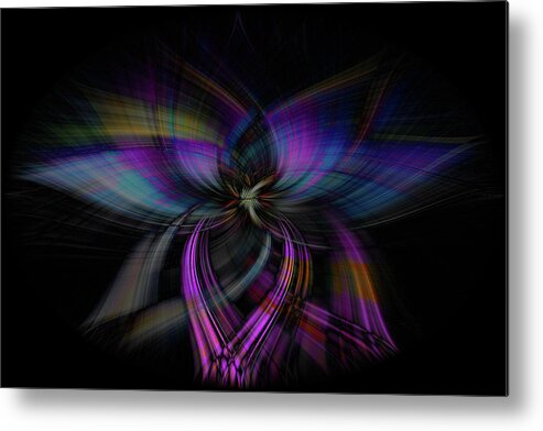 Abstracts Metal Print featuring the photograph Light Abstract 4 by Kenny Thomas