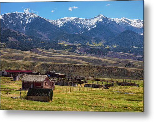 West Metal Print featuring the photograph Like An Old Western Movie by James BO Insogna