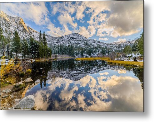 Lily Lake Metal Print featuring the photograph Lily Lake by Mike Ronnebeck