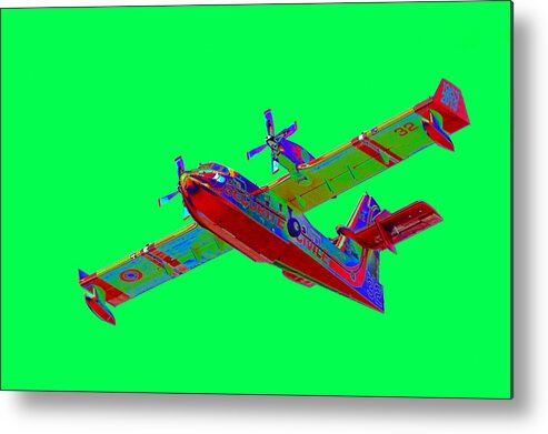 Planes Metal Print featuring the photograph Lime Fire Fight by Richard Patmore