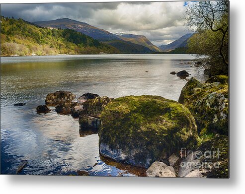 Llyn Padarn Metal Print featuring the photograph Llyn Padarn by Amanda Elwell