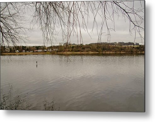 Loch Metal Print featuring the photograph Loch in Linlithgow. by Elena Perelman