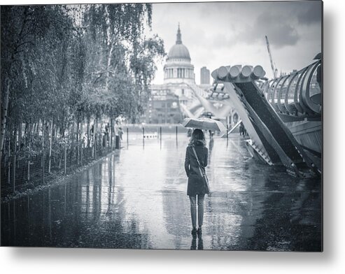 London Metal Print featuring the photograph London by Stefano Termanini