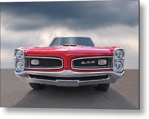 Pontiac Metal Print featuring the photograph Look At Me - GTO by Gill Billington