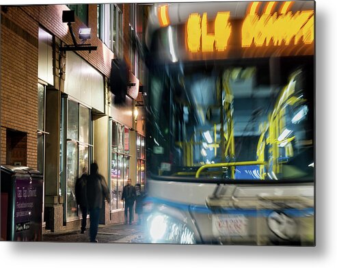 Night Metal Print featuring the photograph Look Out by Christopher Brown