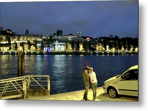 Porto Metal Print featuring the photograph Looking at Something Interesting by Kirsten Giving