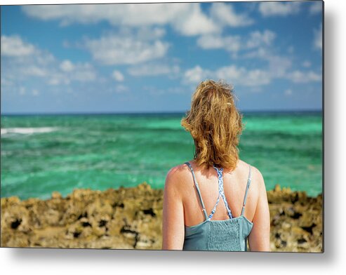 Breezy Metal Print featuring the photograph Looking Out by David Buhler