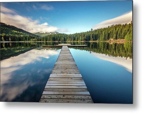 Whistler Metal Print featuring the photograph Lost Lake Dream Whistler by Pierre Leclerc Photography