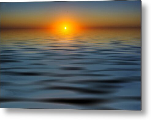 Sunset Metal Print featuring the photograph Lost Sun by Kevin Cable