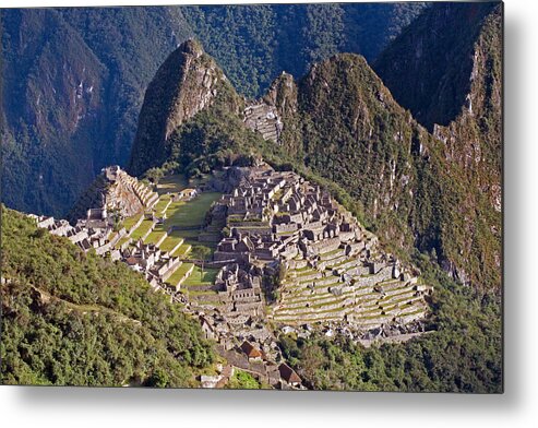 Machu Picchu Metal Print featuring the photograph Machu Picchu by Aivar Mikko
