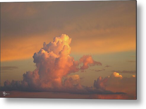 Sky Metal Print featuring the photograph Majestic Sky by Mary Anne Delgado