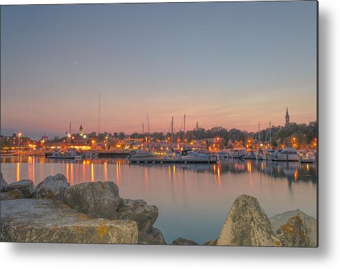 Lights Metal Print featuring the photograph Many Lights by James Meyer