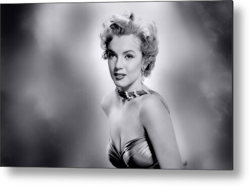 Marilyn Monroe Metal Print featuring the photograph Marilyn Monroe by Jackie Russo