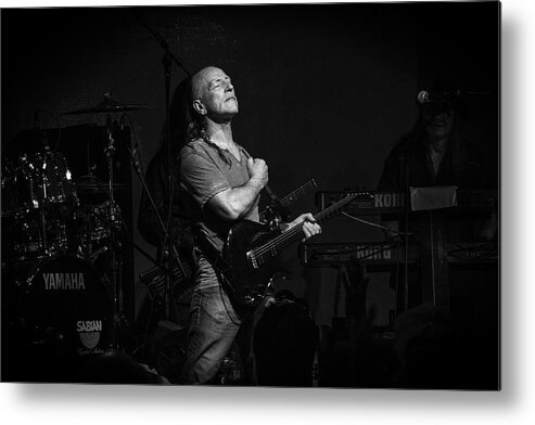 Gfr Metal Print featuring the photograph Mark Farner GFR by Kevin Cable