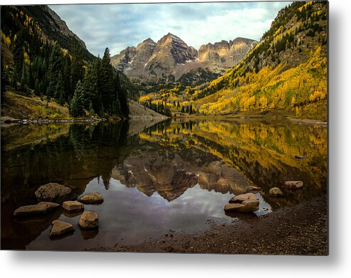 Maroon Bells Metal Print featuring the photograph Maroon Mornings by Ryan Smith