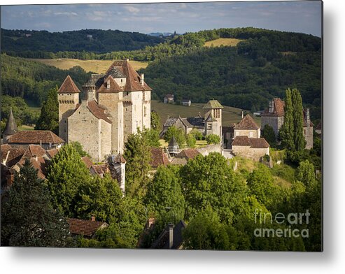 France Metal Print featuring the photograph Medieval Town - Curemont by Brian Jannsen
