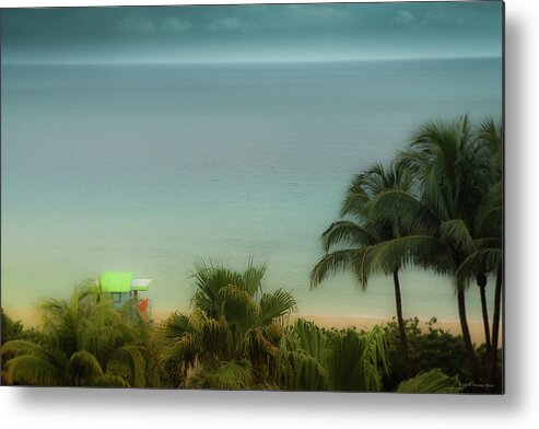 Fjm Multimedia Metal Print featuring the photograph Mid-Beach Miami-1 by Frank Mari