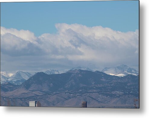 Mountains Metal Print featuring the photograph Mile High by Clarence Enwright