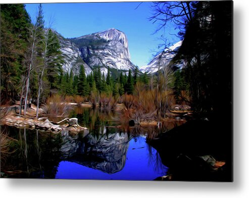 Mirror Lake Metal Print featuring the photograph Mirror Lake by Stuart Manning