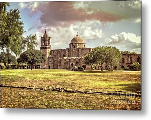 Landscape Metal Print featuring the photograph Mission San Jose by Franz Zarda
