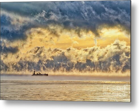 Misty Metal Print featuring the photograph Misty Morning by Colin Woods