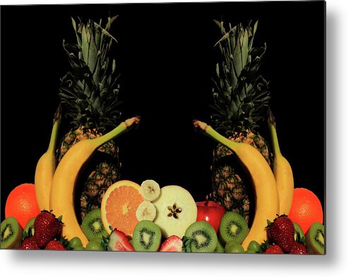 Fruit Metal Print featuring the photograph Mixed Fruits by Shane Bechler