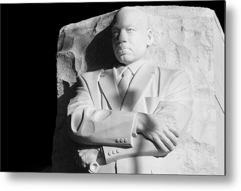 Martin Luther King Jr. Metal Print featuring the photograph MLK Memorial by Mitch Cat