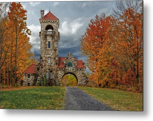 Mohonk Metal Print featuring the photograph Mohonk Preserve Gatehouse by Susan Candelario