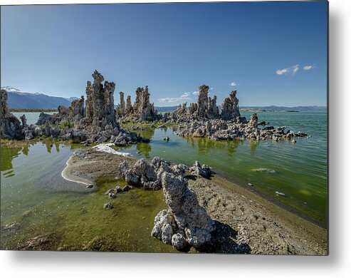 Desert Metal Print featuring the photograph Mono Lake No.3 by Margaret Pitcher