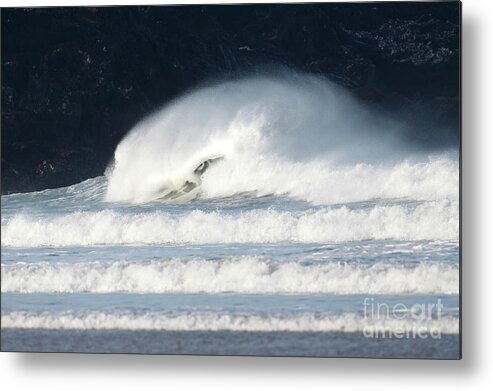 Monster Metal Print featuring the photograph Monster Wave by Nicholas Burningham