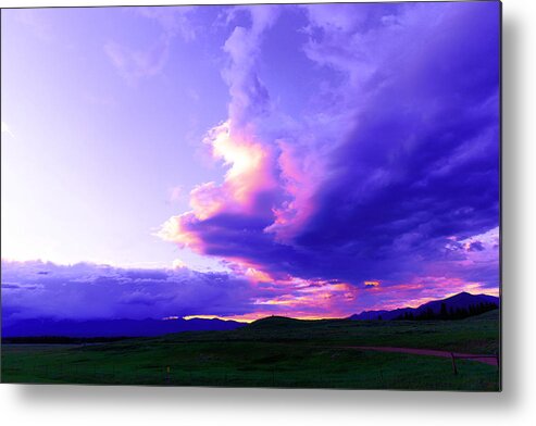 Montana Metal Print featuring the photograph Montana Landscape by Jeff Swan