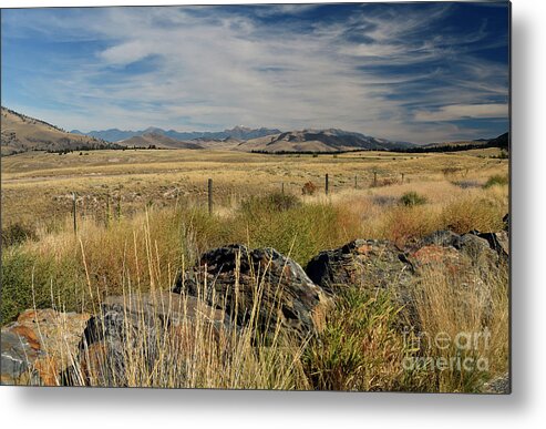 Montana Metal Print featuring the photograph Montana Route 200 by Cindy Murphy - NightVisions