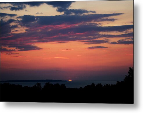 Sunset Metal Print featuring the photograph Montauk Twilight by Christopher J Kirby