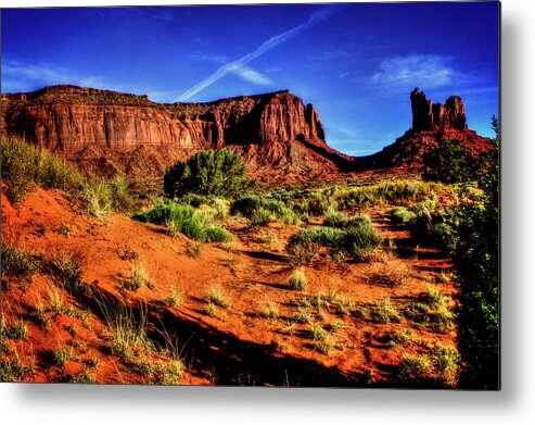 Utah Metal Print featuring the photograph Monument Valley Views No. 9 by Roger Passman