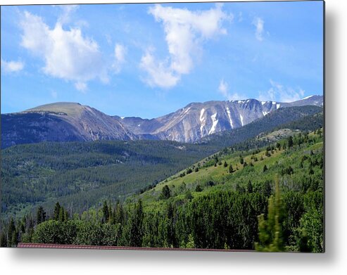 Landscape Metal Print featuring the photograph More Montana Mountains by Michelle Hoffmann