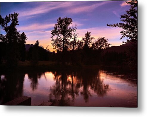 Morning Metal Print featuring the photograph Morning Glow by Monte Arnold