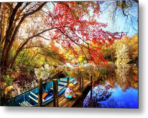 Appalachia Metal Print featuring the photograph Morning Thoughts by Debra and Dave Vanderlaan