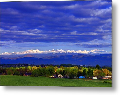 Colorado Metal Print featuring the photograph Morning View by Scott Mahon